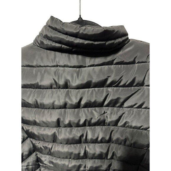 Calvin Klein Puffer Vest Womens SizeXL Black Full Zip - Picture 10 of 14